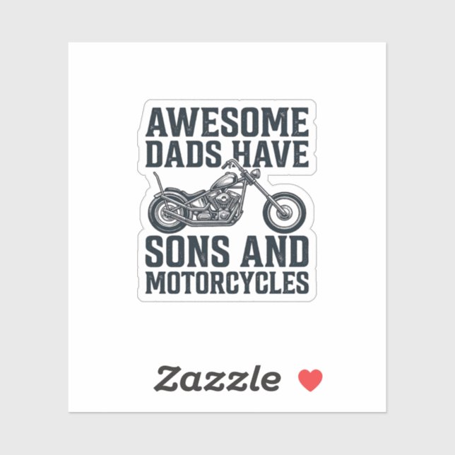 Awesome Dads Have Sons and Motorcycles Design_1 (Sheet)