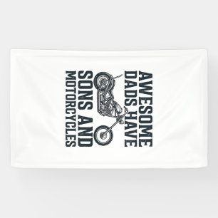 Awesome Dads Have Sons and Motorcycles Design_1 Banner