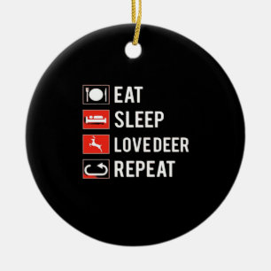 Awesome Deer Lover Creative Modern Design Ornament