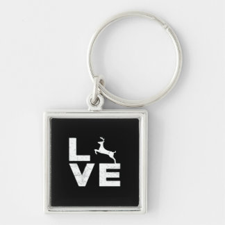 Awesome Deer Lover Trendy Aesthetic Design Key Ring