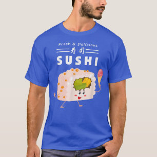 Awesome Delicious Sushi Ice Cream Dessert Lover Fo T-Shirt