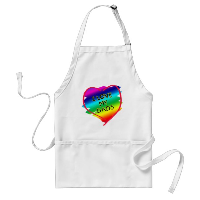 Awesome Design for Gay Dads Standard Apron (Front)