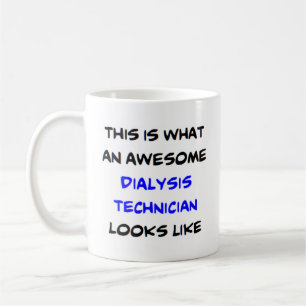 awesome dialsyis technician coffee mug