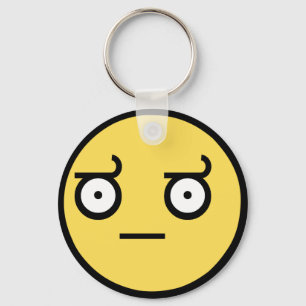 Awesome Disapproval Face Key Ring