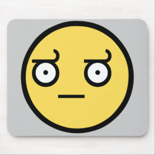 Awesome Disapproval Face Mouse Pad