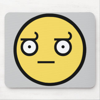 Awesome Disapproval Face Mouse Pad