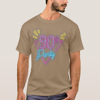 awesome Disco Vintage colourful 90s Party Dance T-Shirt