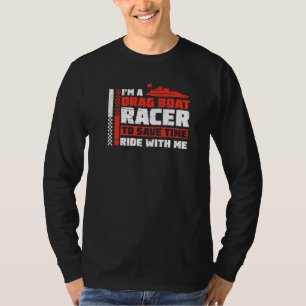 Awesome Drag Boat Racing For A Speed Boat Fan Humo T-Shirt