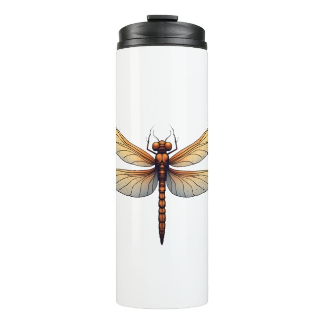 Awesome Dragonfly Costume for Boys and Girls Thermal Tumbler (Front)