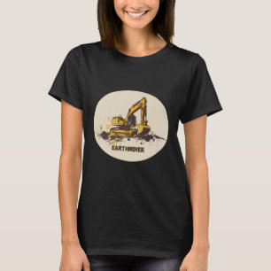 Awesome Earthmover Outfit For Backcute Ss Cute Ss T-Shirt
