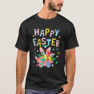 Awesome Easter Day Bunny Easter Rabbit Eggs Family T-Shirt