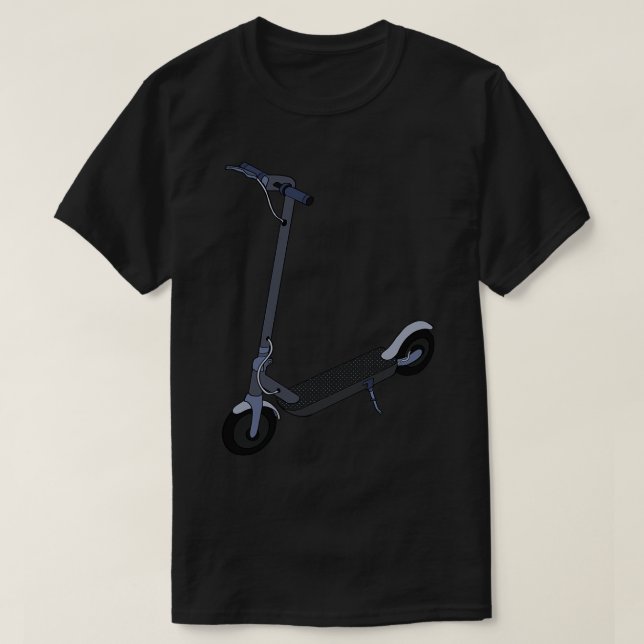 Awesome electric scooter T-Shirt (Design Front)
