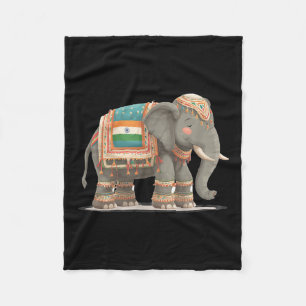Awesome Elephant Costume For Boys And Girls  Fleece Blanket