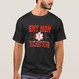 Awesome EMT Mum Emergency Medical EMS Paramedics E T-Shirt