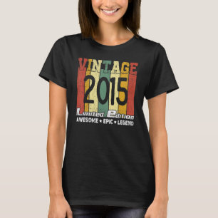Awesome Epic Legend 2015 7 th Birthday T-Shirt