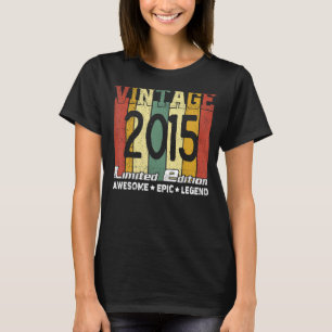 Awesome Epic Legend 2015 7 th Birthday T-Shirt