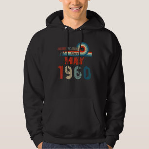Awesome Epic Legend Since May 1960 62nd Birthday Hoodie