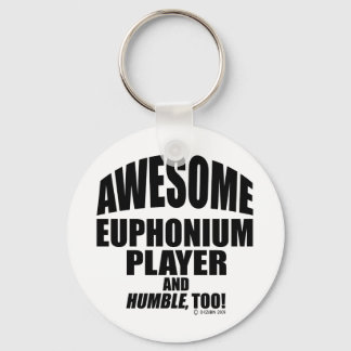 Awesome Euphonium Player Key Ring