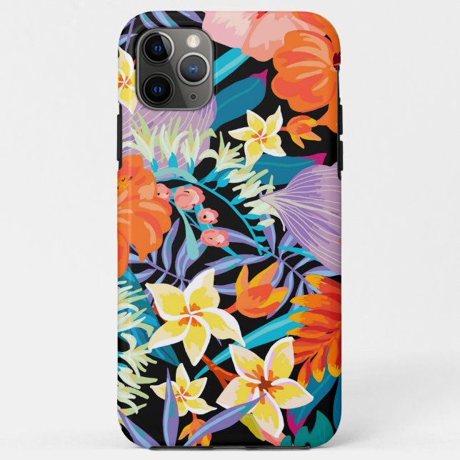 Awesome Exotic Flowers Case-Mate iPhone Case (Back)