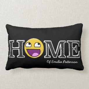 Awesome Face Awesome Housewarming Lumbar Cushion