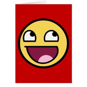 Awesome Face Card