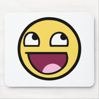 Awesome Face - Im Awesome Mouse Pad