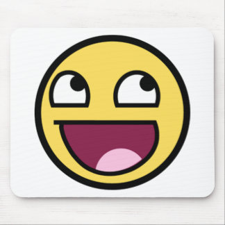 Awesome Face is Awesome Mousepad