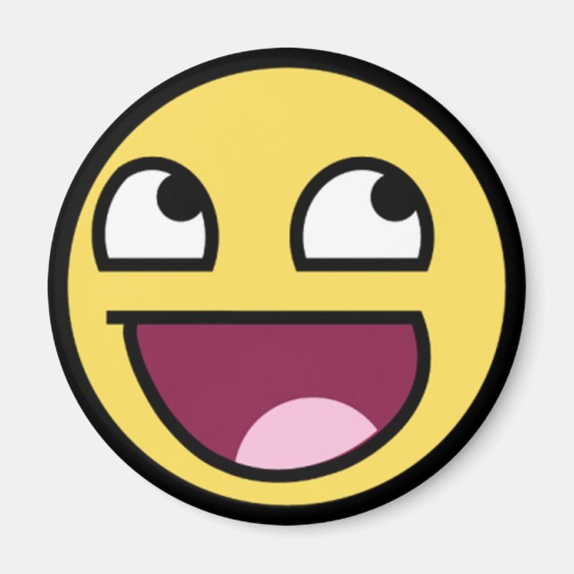 Awesome Face Magnet (Front)