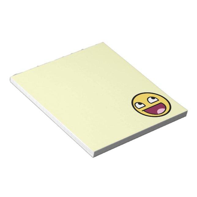 Awesome Face Notepad (Angled)