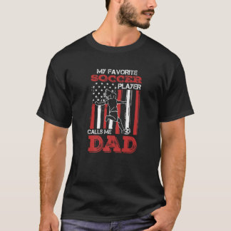 Awesome Father s Day design Soccer Dad Gift From D T-Shirt