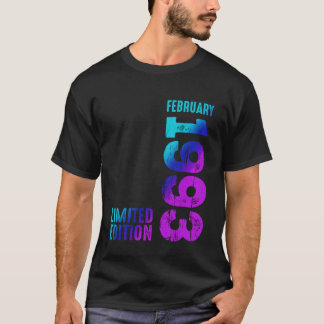 Awesome February 1993 Since 1993 Vintage 1993 Retr T-Shirt