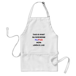 awesome filipina mum coffee mug standard apron