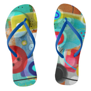 Awesome FlipFlops Abstract Art