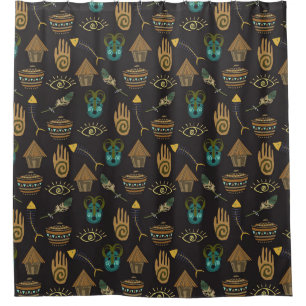 Awesome Floral Pattern Shower Curtain