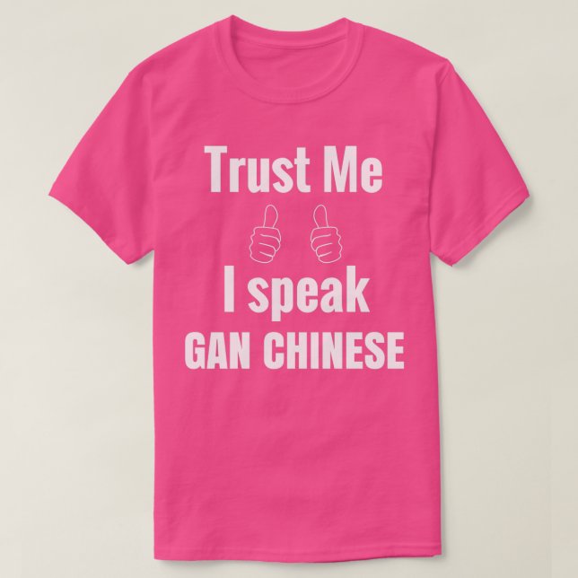 Awesome Gan Chinese Shirt Gift For Men Women 1 (Design Front)