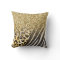 Awesome girly trendy gold leopard and zebra print