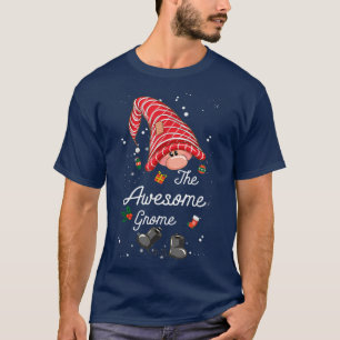 Awesome Gnome Family Matching Christmas Funny Paja T-Shirt