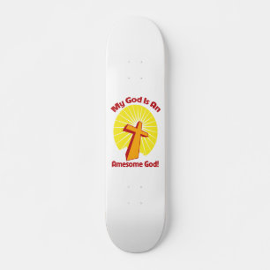 Awesome God Skateboard