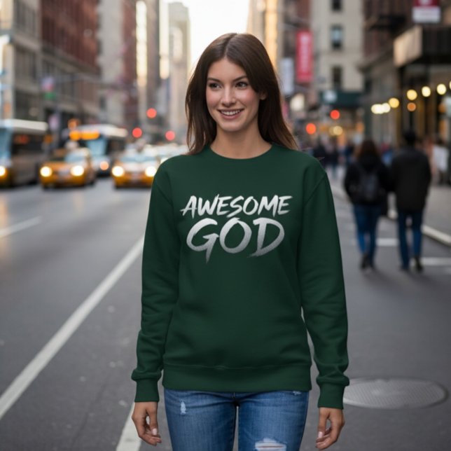 Awesome God Sweatshirt (Creator Uploaded)