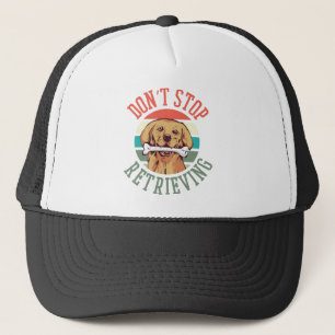 Awesome Golden Retriever Owners Quote Trucker Hat