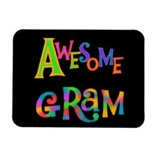 Awesome Gram T-shirts and Gifts Magnet