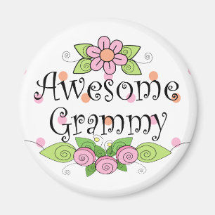 Awesome Grammy T-Shirt Magnet