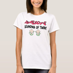AWESOME GRANDMA of TWINS T-Shirt