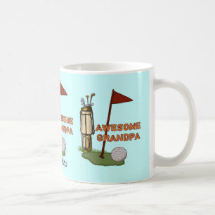Awesome Grandpa Golf mug