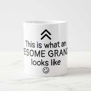 Awesome Grandpa Large Coffee Mug