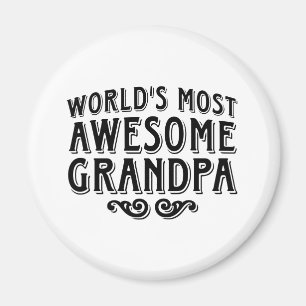 Awesome Grandpa Magnet