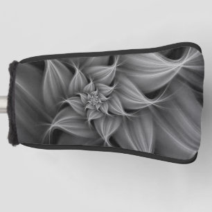 Awesome Grey lower Fractal  Golf Head Cover