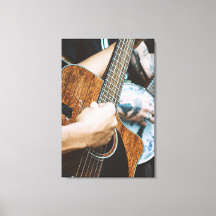 Awesome Guitar Canvas Print