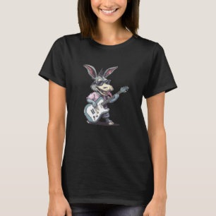 Awesome Guitar Donkey Outfit for Donkeys and Horse T-Shirt