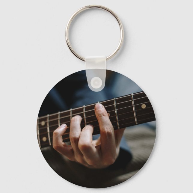 Awesome Guitar Key Ring (Front)